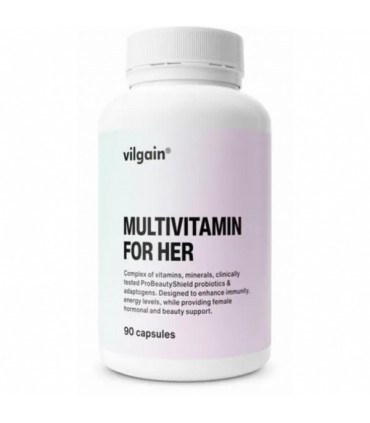 Multivitamiini kapslid naistele, Vilgain, 90 kapslit
