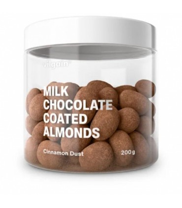 Mandlid šokolaadikatte ja kaneeliga, Vilgain, purgis 200g