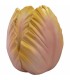 Vaas tulbi kujuline, Toulon, pastellne roosa Ø16cm, H18cm