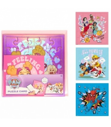 Pusle koos õnnitluskaardiga, erinevad