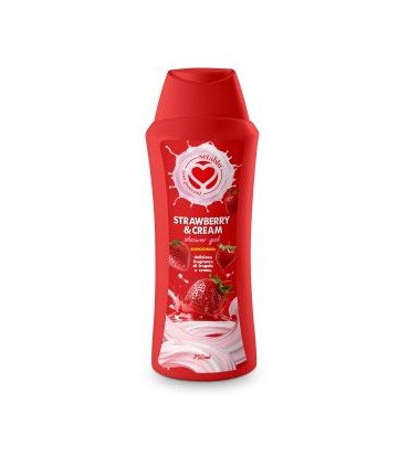 Dušigeel Strawberry&Cream, Setablu 750ml