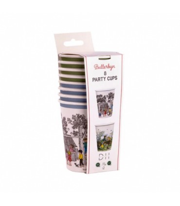 Ühekordsed topsid 250ml, Bullerbyn 8tk