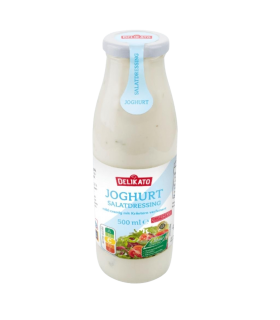 Salatikaste jogurtiga, Delikato, klaaspudel 500ml