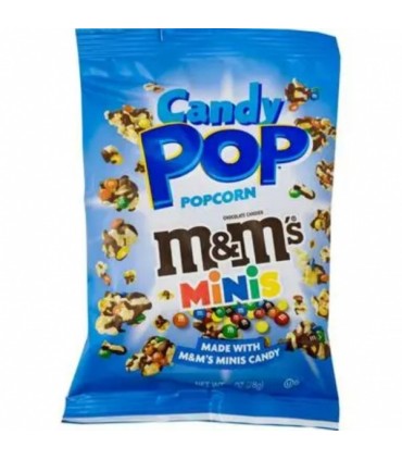 Popcorn M&M´s kommide maitseline, CandyPop 28g