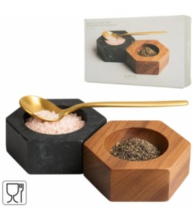 Soola- ja piprakomplekt, 3-osaline