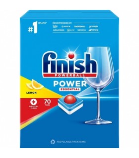 Nõudepesumasina tabletid sidrun, FINISH Power Essential 70 tab