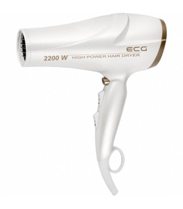 ECGVV2200 Hair dryer, 2200w, White/gold
