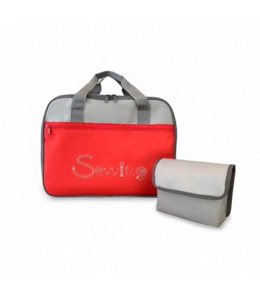Õmblusmasina kott Veritas, punane