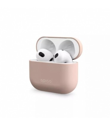 Ümbris Epico Silicone Cover Airpods 3, heleroosa