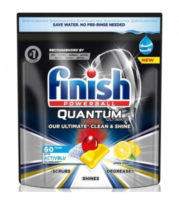 Nõudepesumasina tabletid Powerball Lemon, Finish 60tk
