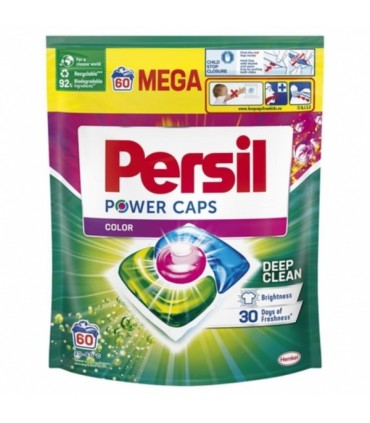 Pesukapslid, Persil, värvilisele pesule 60tk