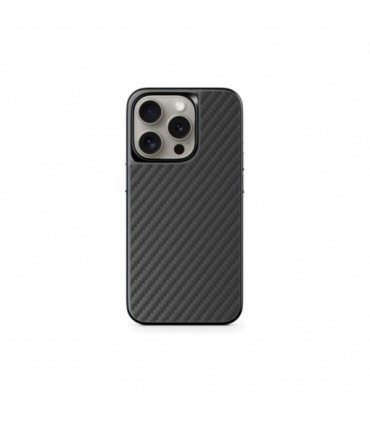 Epico Mag+ Hybrid Carbon, iPhone 15 Plus protective case, Black