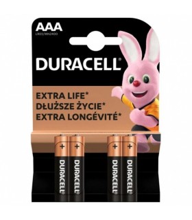 Duracell Patareid DURACELL, AAA 1,5V, 4tk