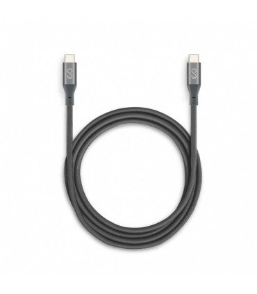 Epico Fabric Braided USB-C - Lightning - cable, 1.8m, Space Grey
