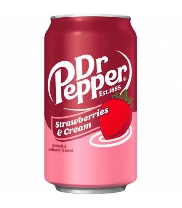 Karastusjook maasika ja koore maitseline, Dr Pepper USA 355ml