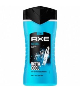 Dušigeel meeste Ice Chill 3in1, Axe 250ml