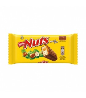 Batoon karamelli ja tervete sarapuupähklitega, Nestle Nuts 150g
