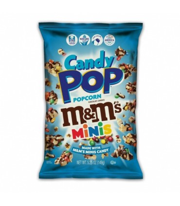 Popcorn M&M kommide maitseline, CandyPop 149g