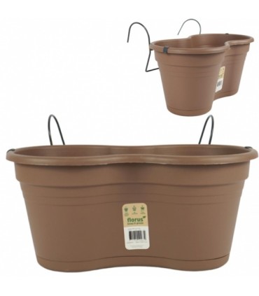 Rõdukast 37cm, pruun