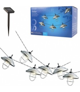 Valguskett Solar, Lumineo, 6 LED, 5m