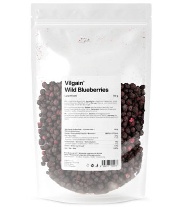 Külmkuivatatud metsmustikad, Vilgain 50g