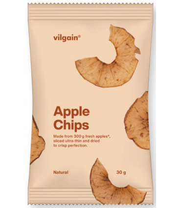 Kuivatatud õunakrõpsud naturaalsed, Vilgain 30g