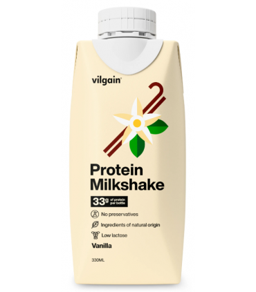 Piimakokteil proteiiniga vanilje, Vilgain 330ml