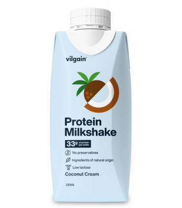 Piimakokteil proteiiniga kookos, Vilgain 330ml