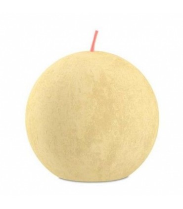 Küünal Ø7.6cm, kollane rustik, Bolsius, 25h