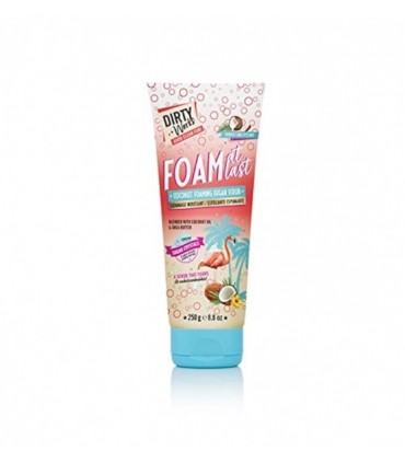 Kehakoorija kookosega, Foam At Last, Sugar Scrub, Dirty Works, 250ml