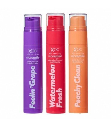 Hambapasta arbuusi/viinamarja/virsiku, Nice Smile 60ml