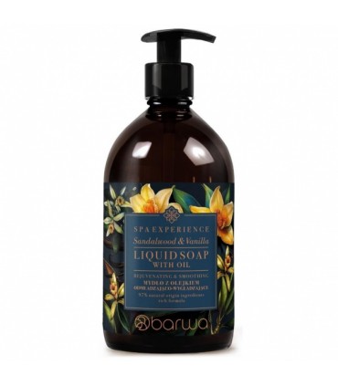 Vedelseep Sandalwood & Vanilla, Barwa, niisutav 380ml