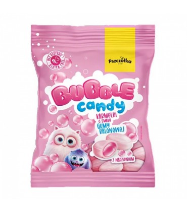 Karamellikommid täidisega, Bubble Candy 100g