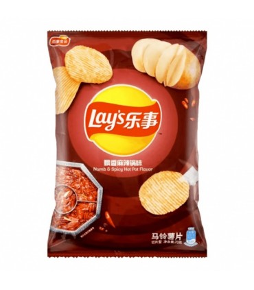 Krõpsud Hot Pot, Lays, vürtsikad 70g