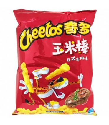 Maisikrõpsud veiseliha maitselised, Cheetos Jaapan 50g