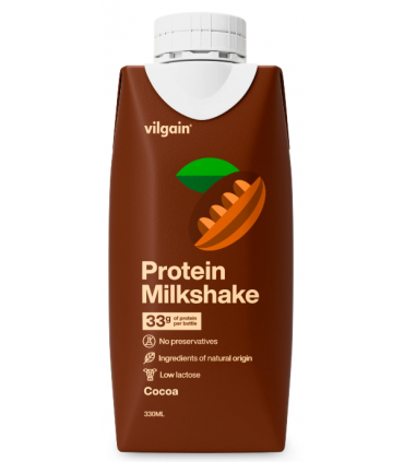 Piimakokteil proteiiniga kakao, Vilgain 330ml