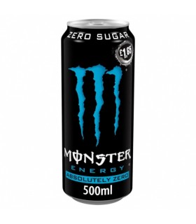 Energiajook Absolutely Zero, Monster, suhkruvaba 500ml