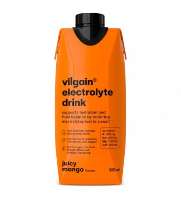 Elektrolüüdijook mango maitseline, Vilgain 500ml