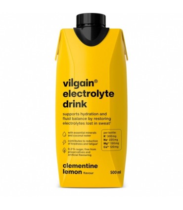 Elektrolüüdijook klementiini-sidruni maitseline, Vilgain 500ml
