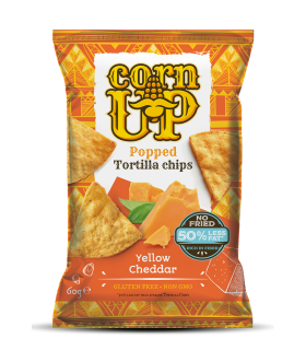 Riisikrõpsud, RICEUP! Tortilla, Cheddar juustu 60g