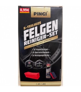 Veljepuhastusvahendi komplekt, Pingi, 5-osaline