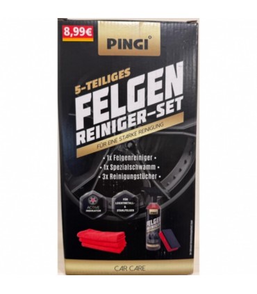 Veljepuhastusvahendi komplekt, Pingi, 5-osaline