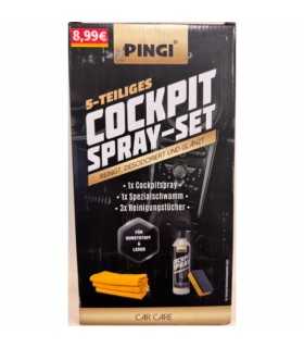 Salongipuhastusvahendi komplekt autole, Pingi, 5-osaline