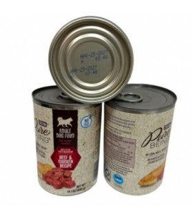 Konserv koerale veise ja kanalihaga, Pure being 400g