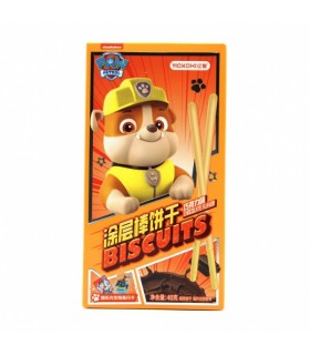 Küpsisepulgad šokolaadi kattega, Yizhi Paw Patrol 40g