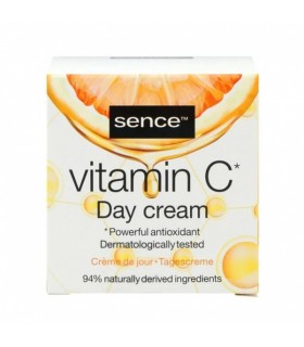 Päevakreem näole C-vitamiiniga, Sence, tundlikule nahale 50ml