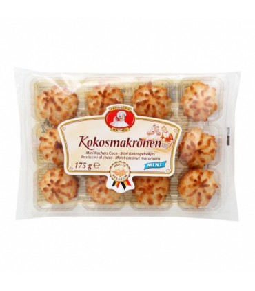 Kookose makroonid mini, Patisserie Matheo 175g