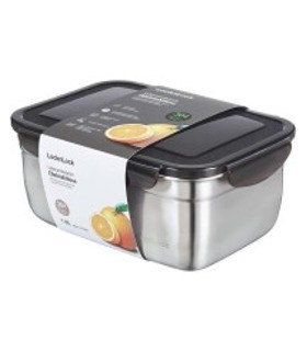 Säilituskarp kaanega 1.9L, LocknLock, roostevaba teras