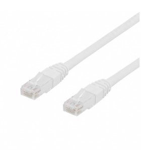 Network Cable DELTACO U/UTP Cat6, 3m, White / TP-63V-K / 00210011