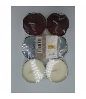 Teeküünlad, vanilje-keeksi lõhnalised 6tk